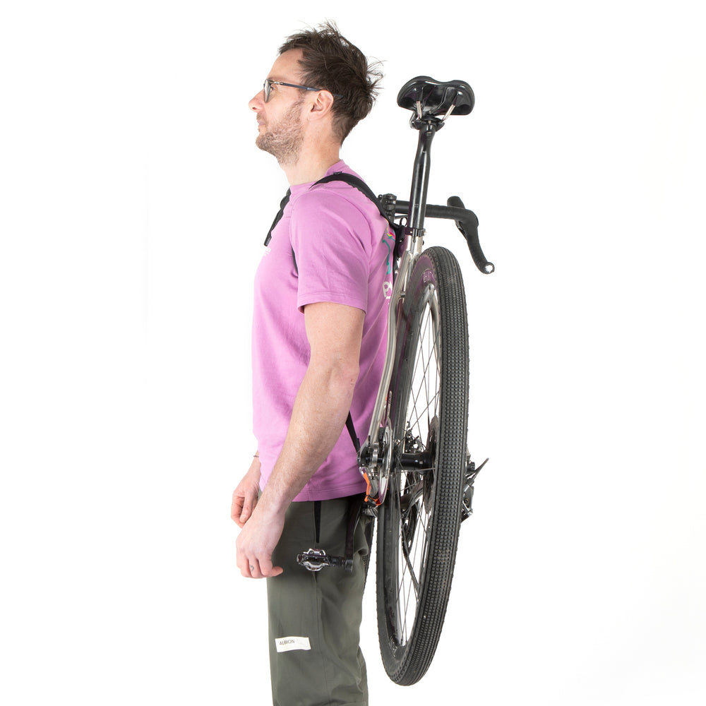 Restrap Hike A Bike Harness - valjaat pyörän kantamiseen