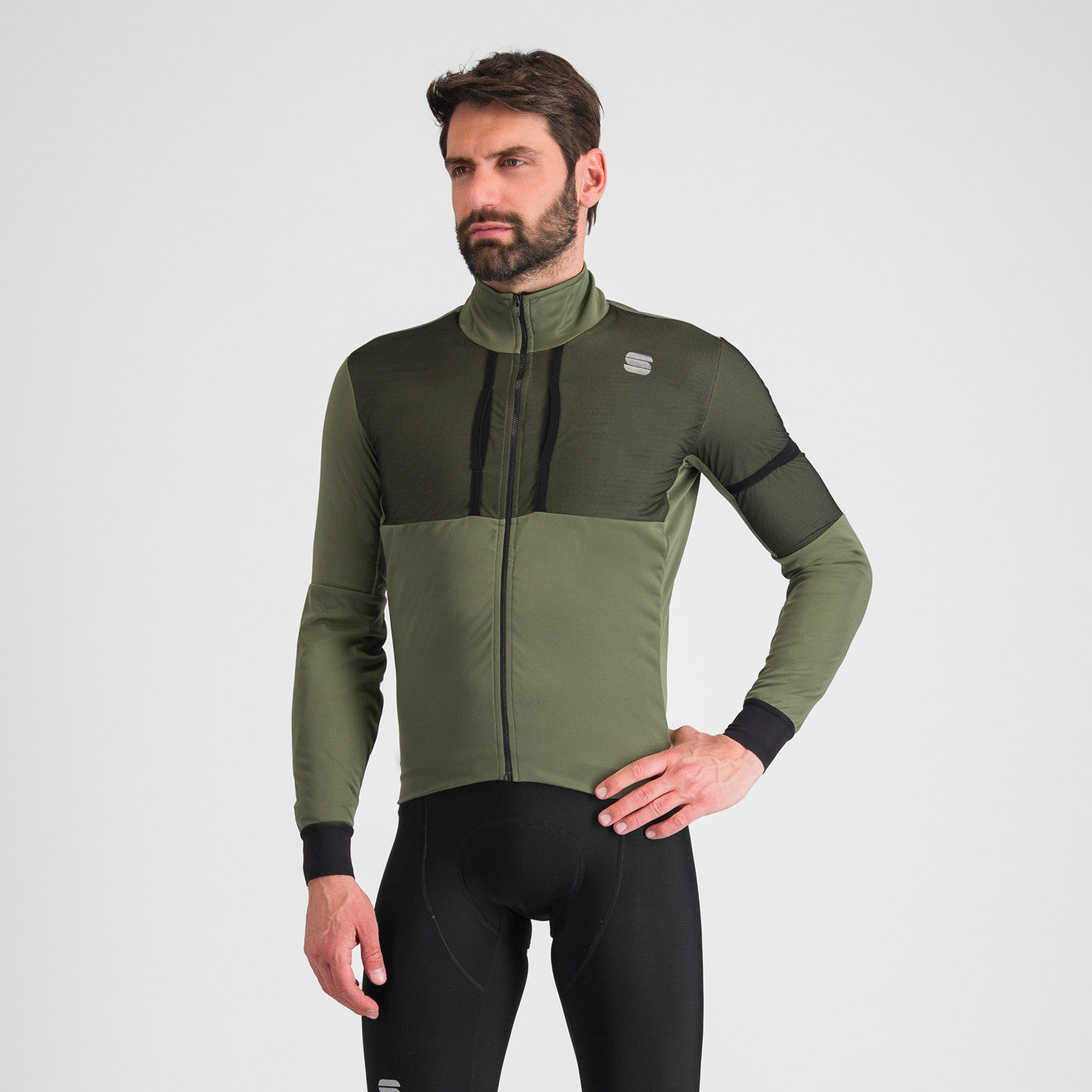 Sportful Supergiara Jacket - varm grus cykeljacka