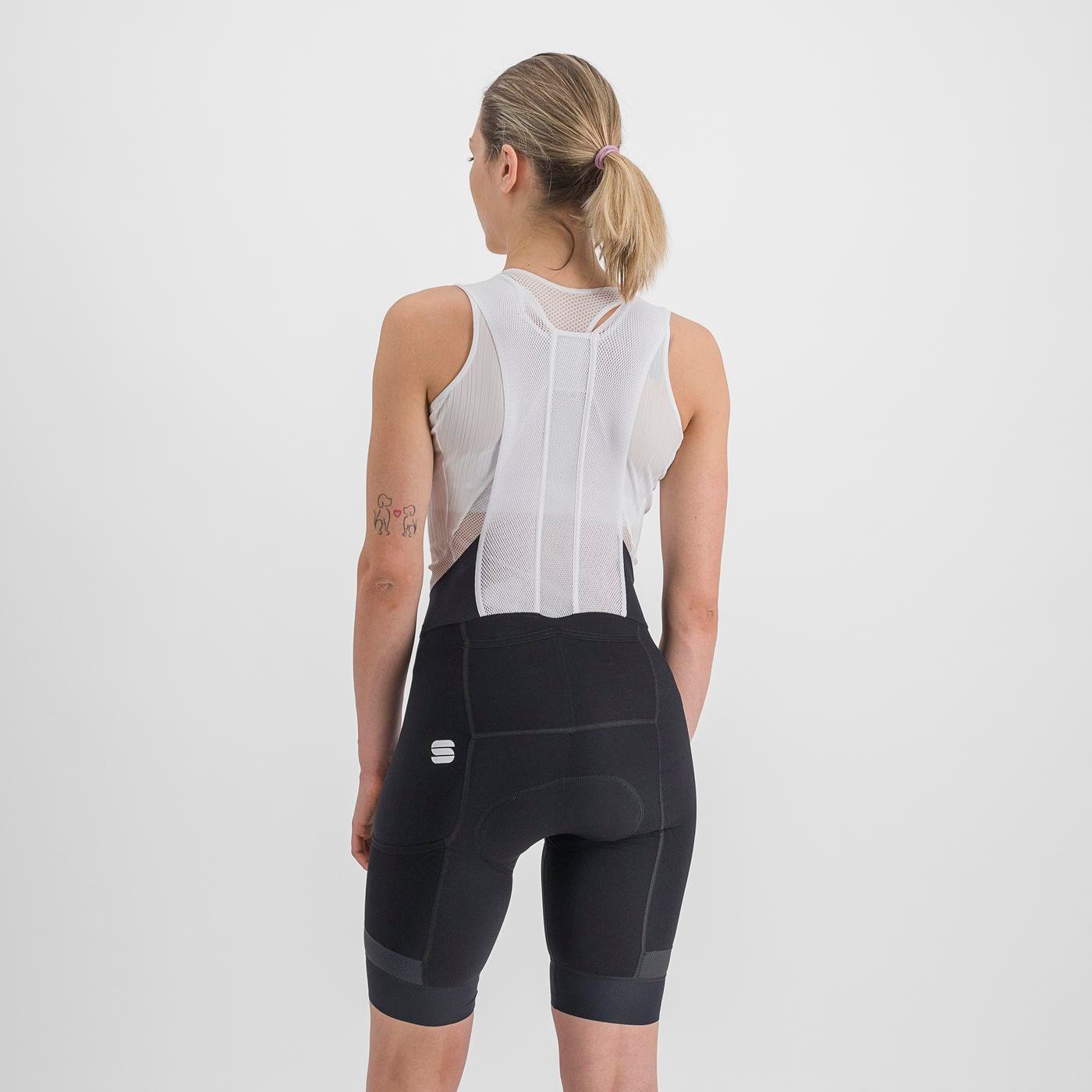 Sportful Supergiara W bibshort - grus cykelshorts för dam