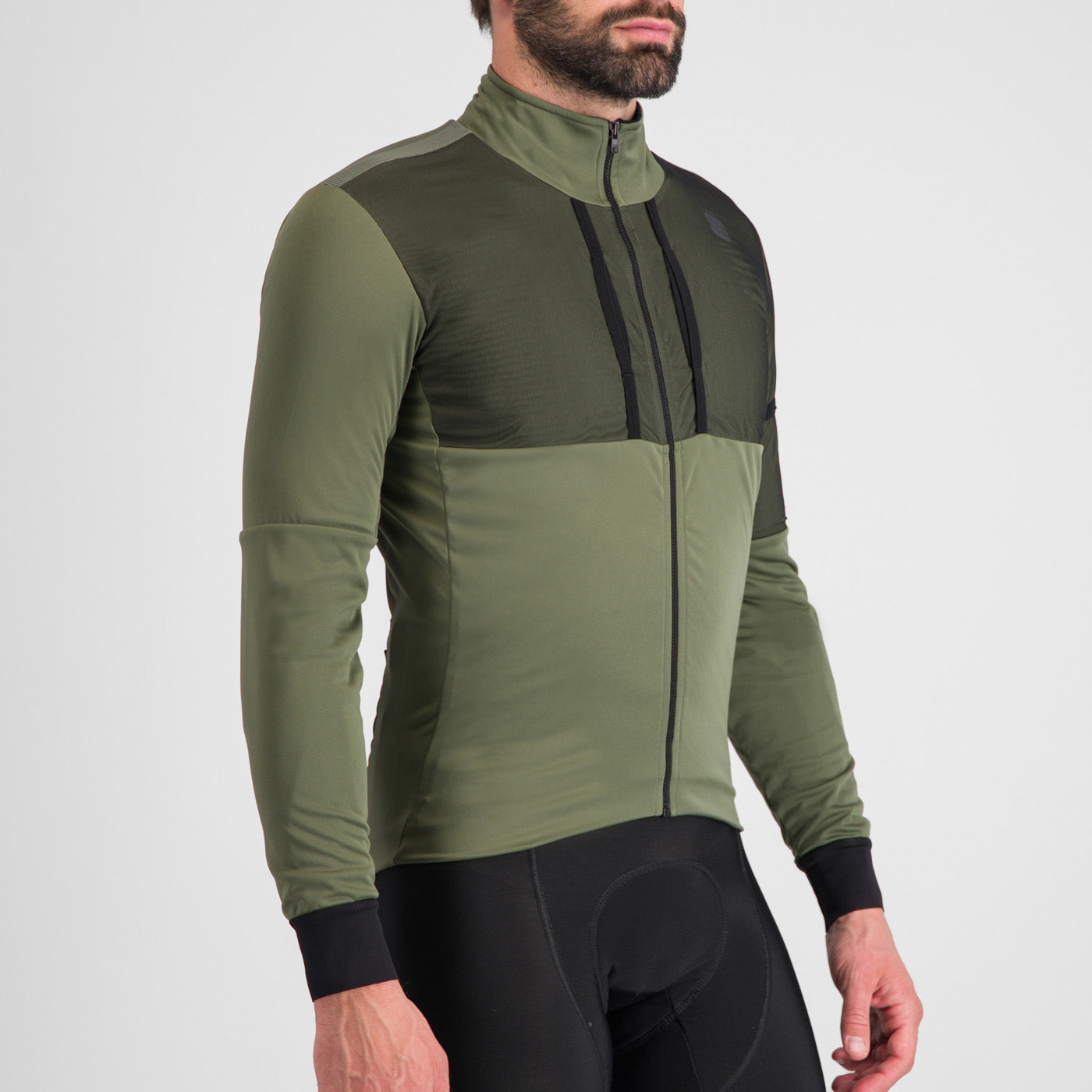 Sportful Supergiara Jacket - varm grus cykeljacka