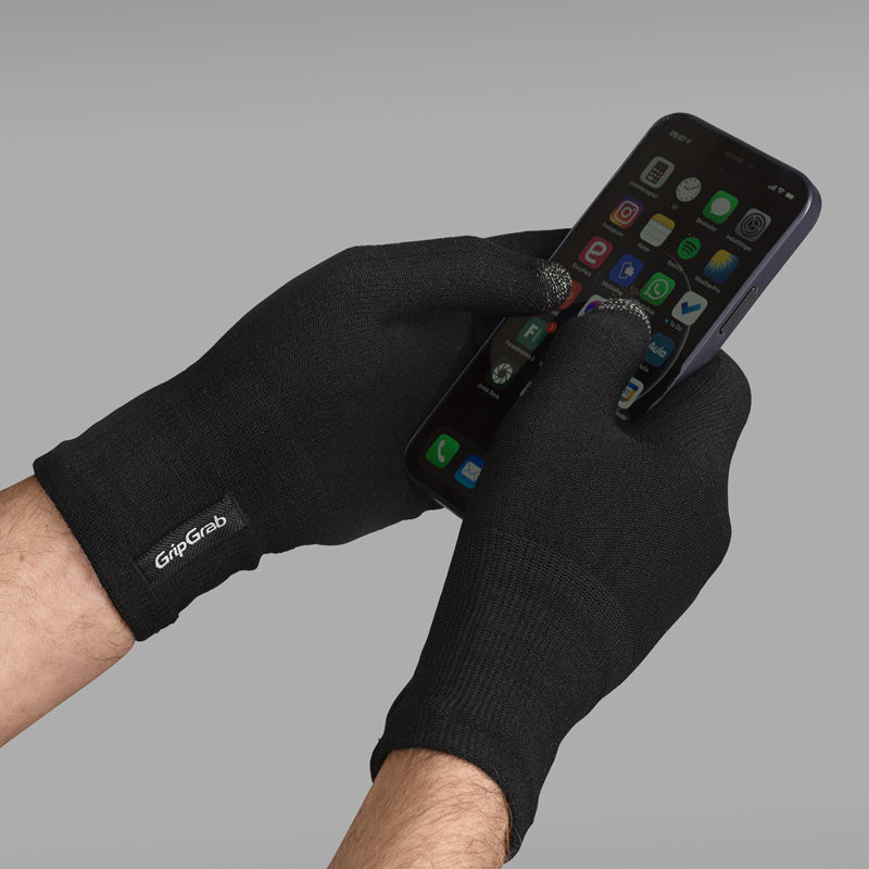 GripGrab Merino Wool Liner Gloves - merinovillainen alushanska