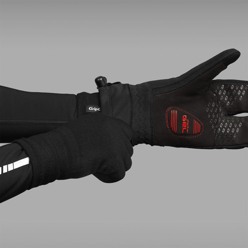 GripGrab Merino Wool Liner Gloves - merinovillainen alushanska