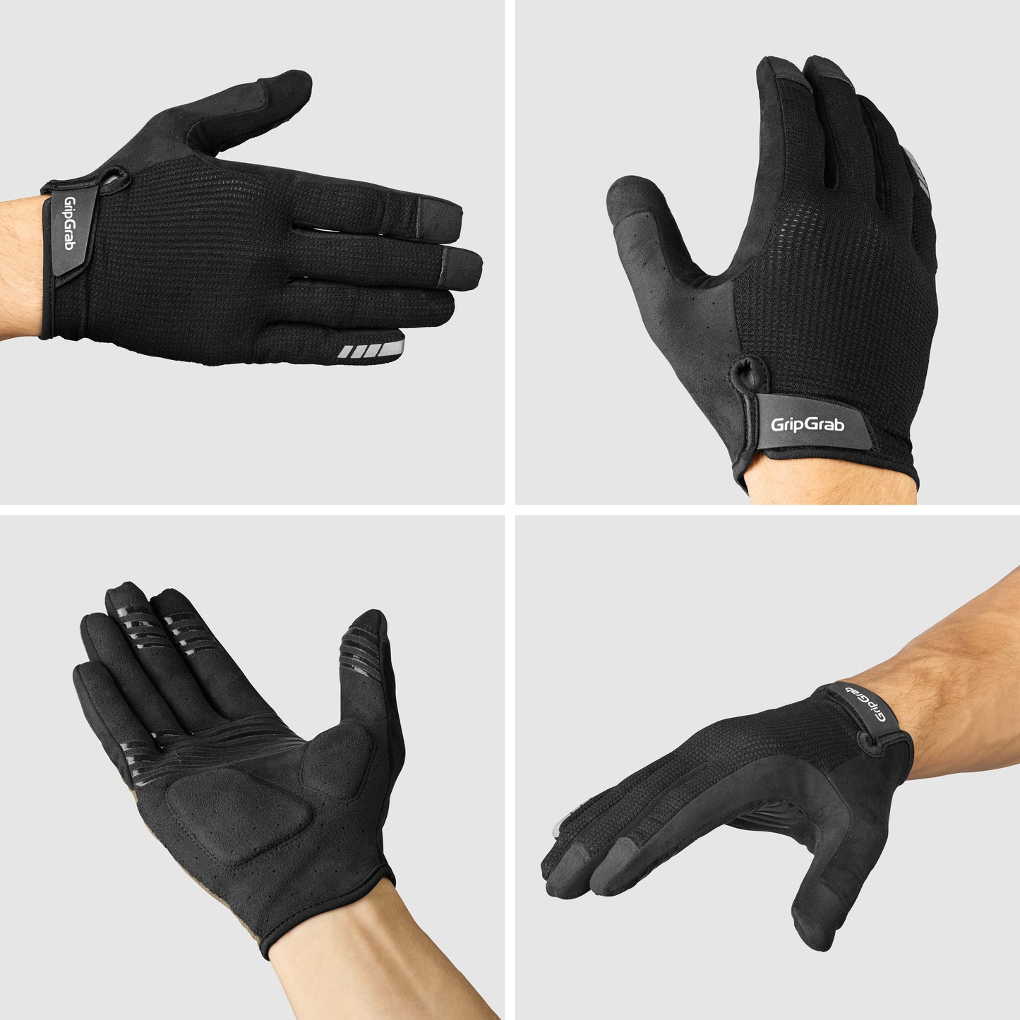 GripGrab EXPLR Padded Full Finger Summer Gloves - kesähanskat