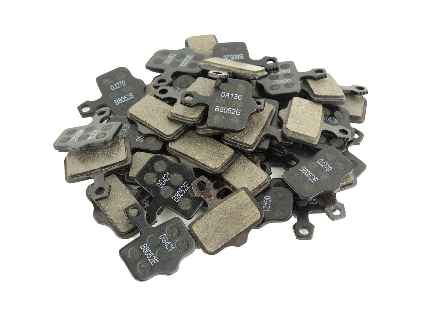 SRAM Disc brake Road Organic, Quiet Steel plate 1 set (2 pads) - pelkät jarrupalat