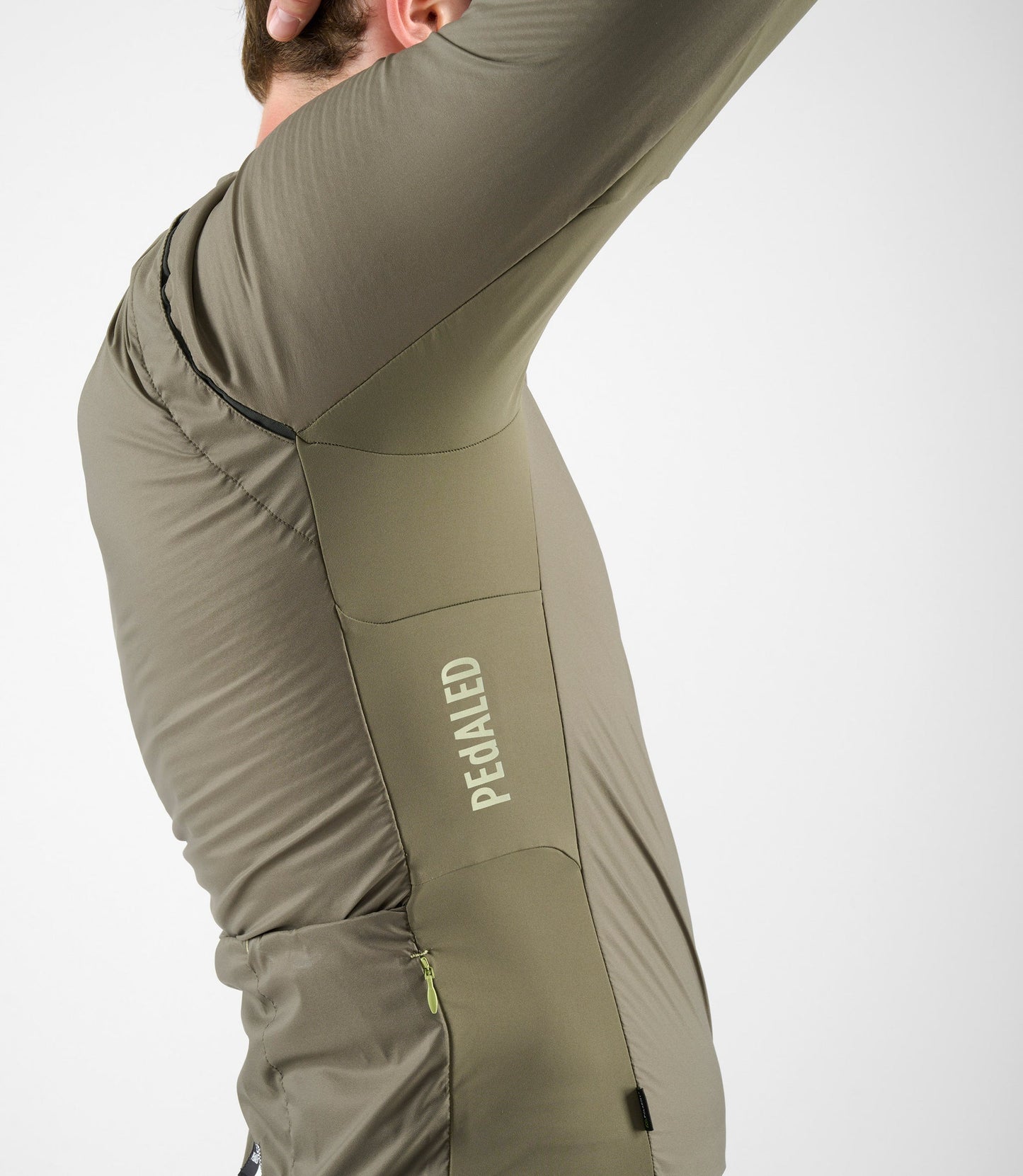 PEdALED ELEMENT Alpha® Jacket Green - talvitakki pyöräilyyn