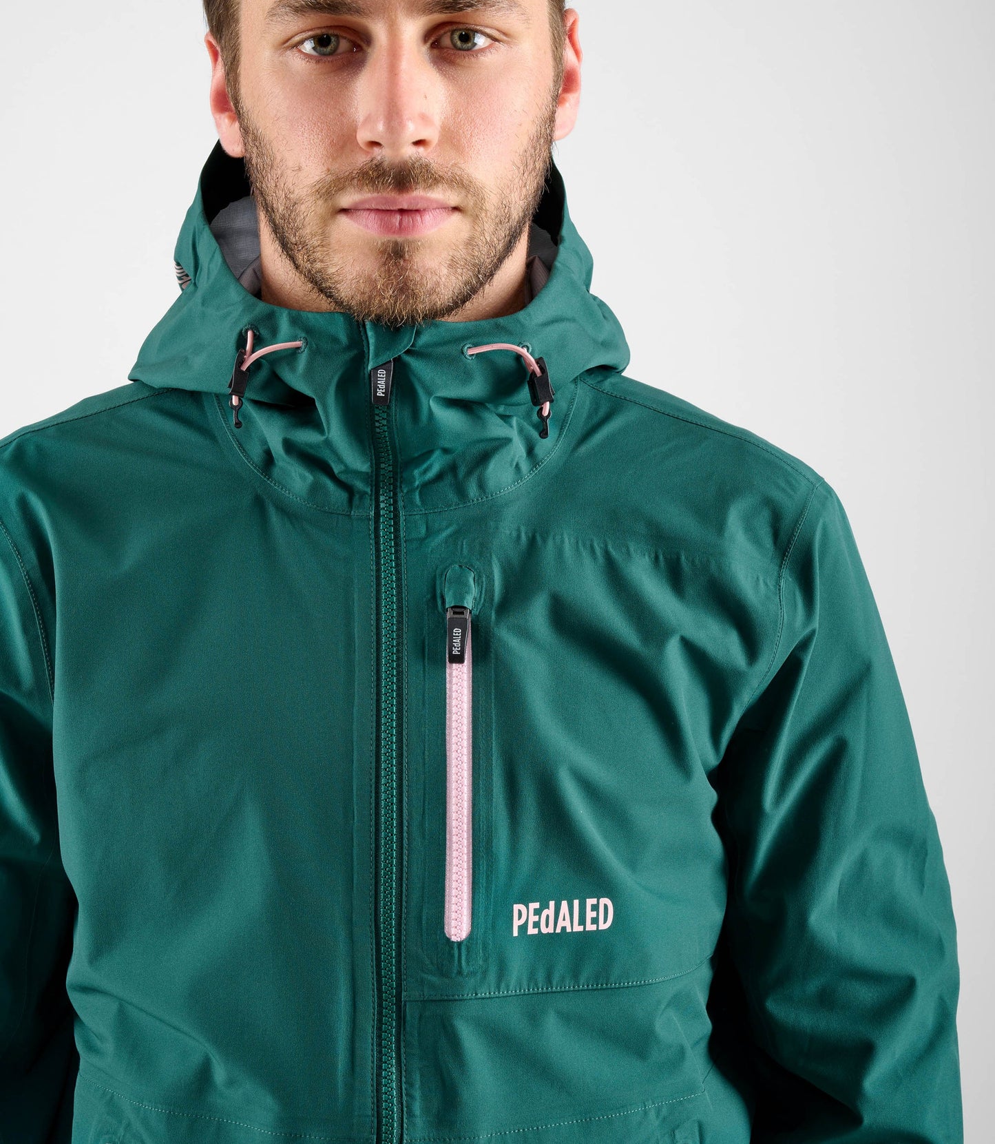 PEdALED ODYSSEY Shell Jacket Green - vedenpitävä pyöräilytakki