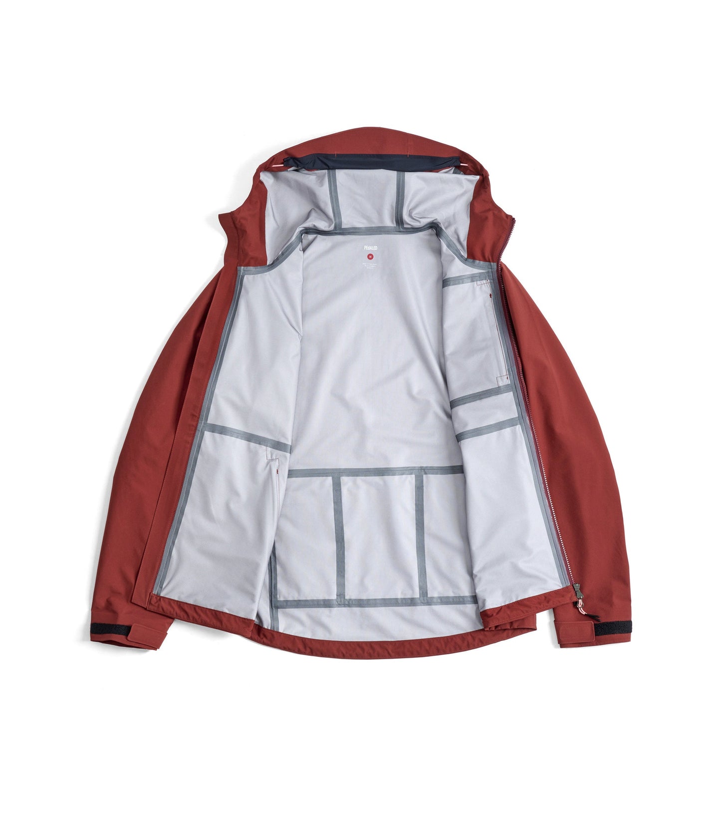 PEDALED ODYSSEY Shell Jacket Mörkröd - vattentät cykeljacka