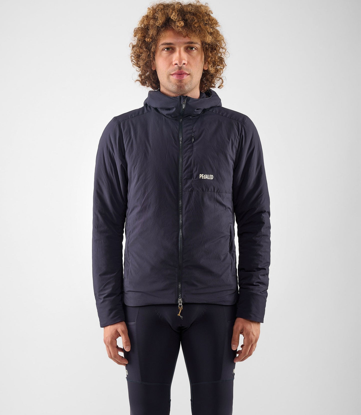 PEDALED ODYSSEY Isolerad huvjacka Dark Navy - vinterjacka för cykling