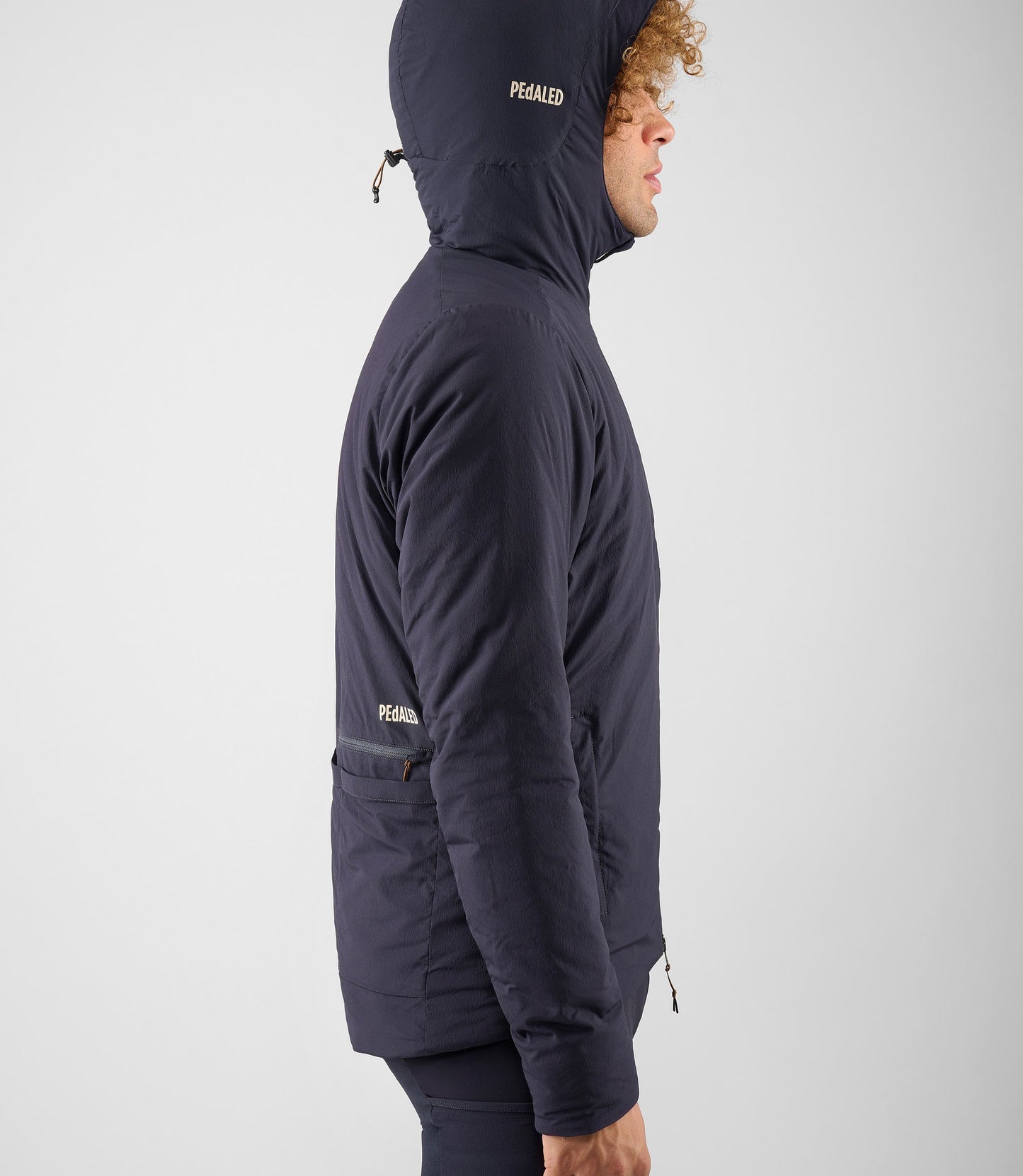 PEDALED ODYSSEY Isolerad huvjacka Dark Navy - vinterjacka för cykling