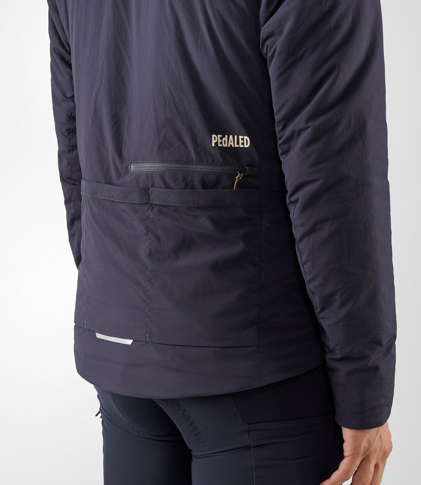 PEDALED ODYSSEY Isolerad huvjacka Dark Navy - vinterjacka för cykling