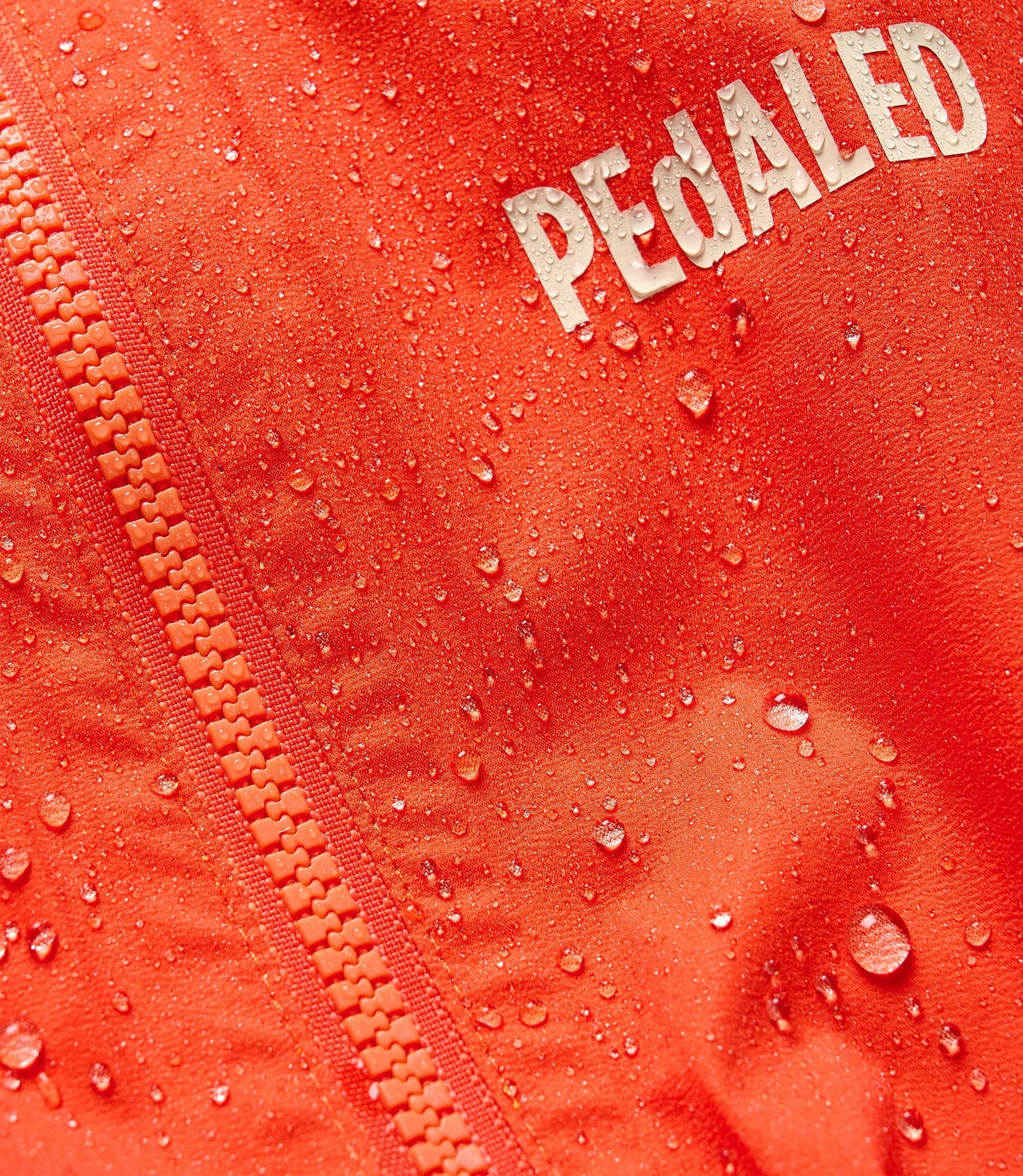 PEdALED Element Waterproof Jacket Orange - vedenpitävä pyöräilytakki