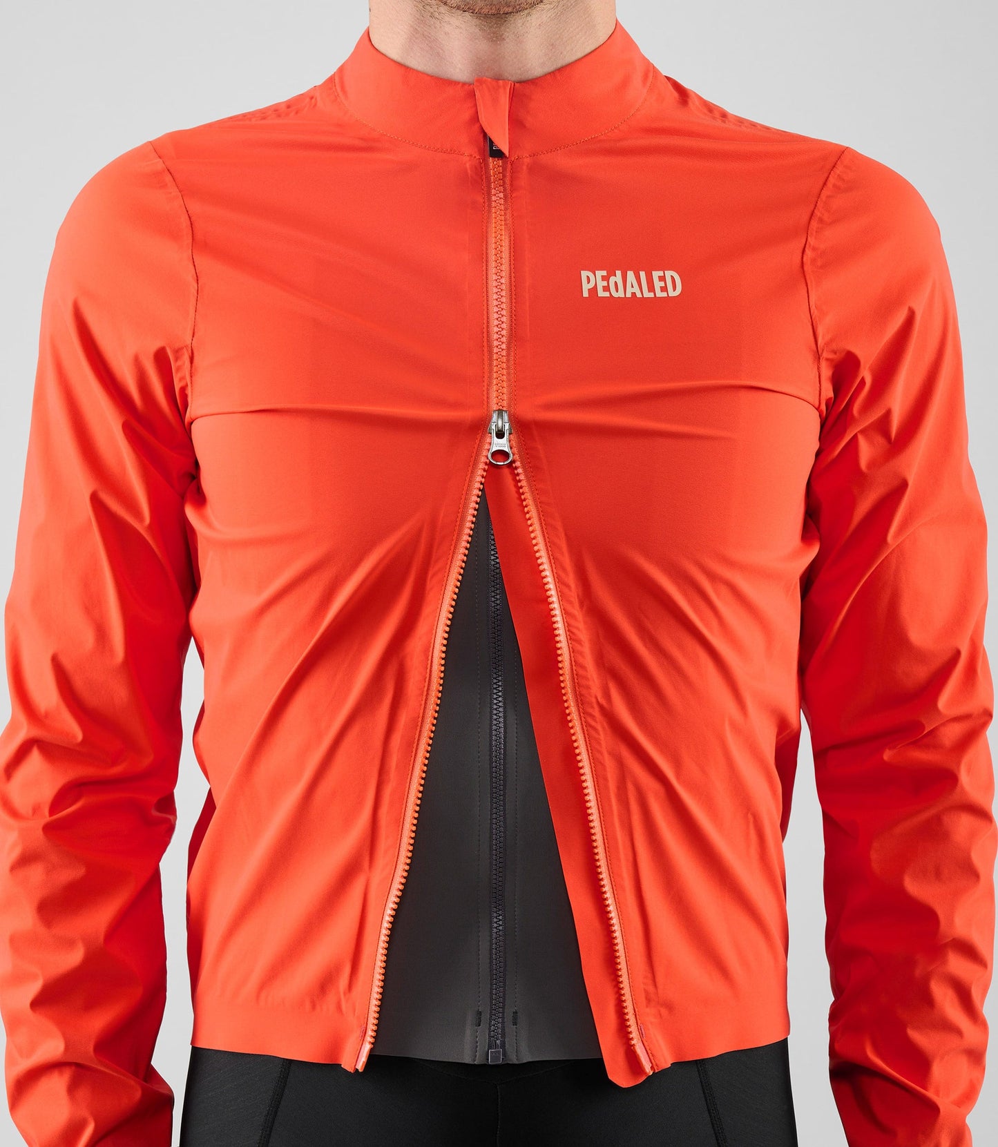 PEdALED Element Waterproof Jacket Orange - vedenpitävä pyöräilytakki