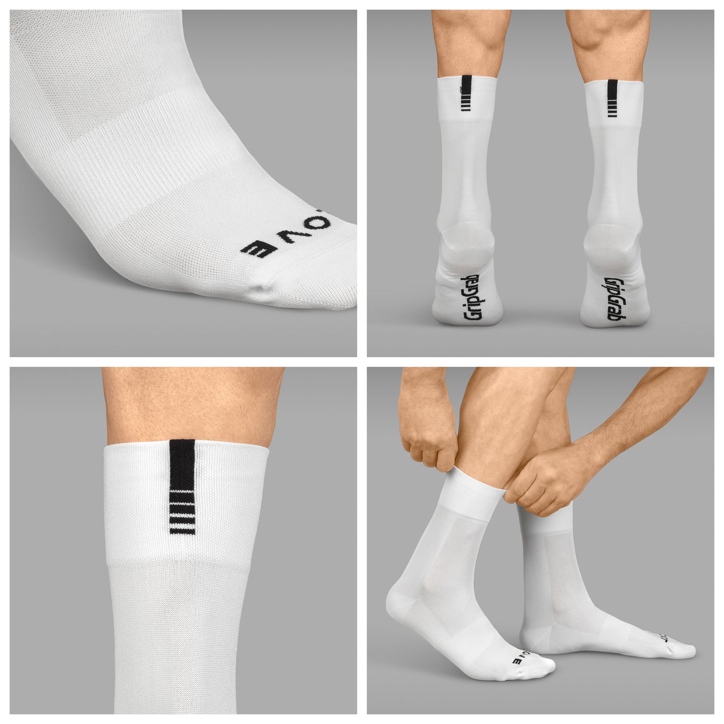 GripGrab Lightweight SL Regular Cut Summer Socks - sukat keskipitkällä varrella