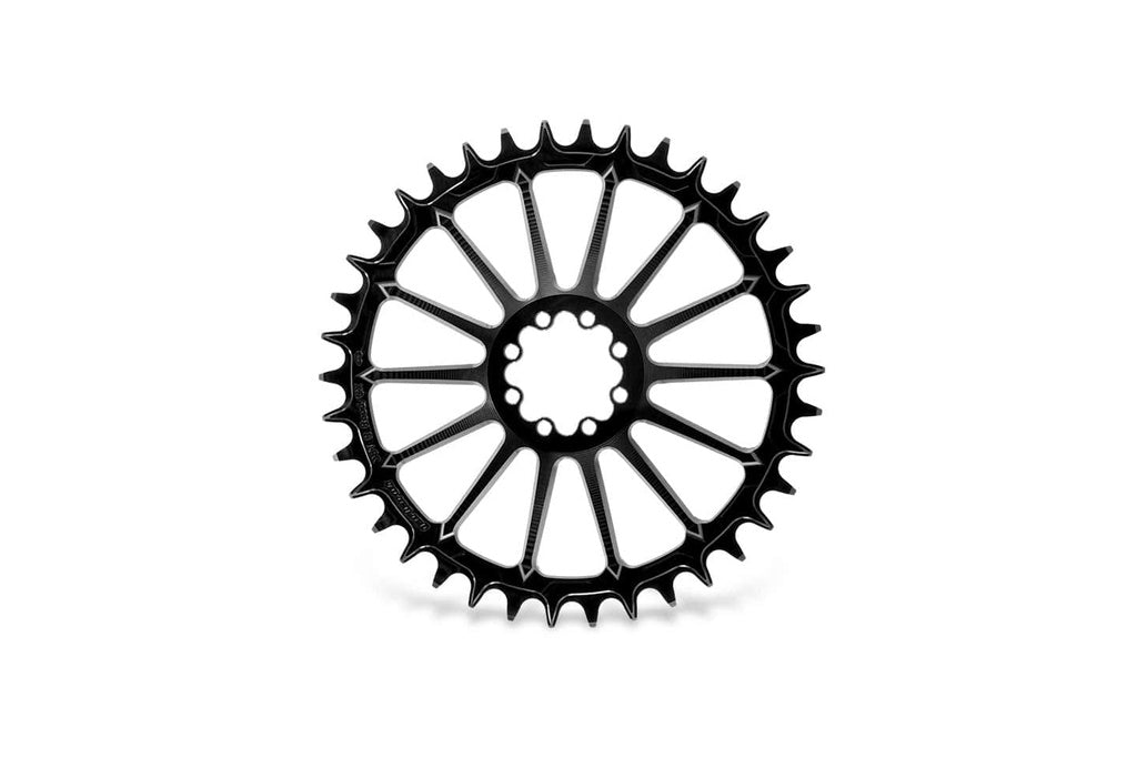 Garbaruk DM Road chainring for SRAM 8-bolt - ovaali eturatas