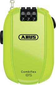 ABUS Combiflex Break- 85 cm vaijerilukko neon