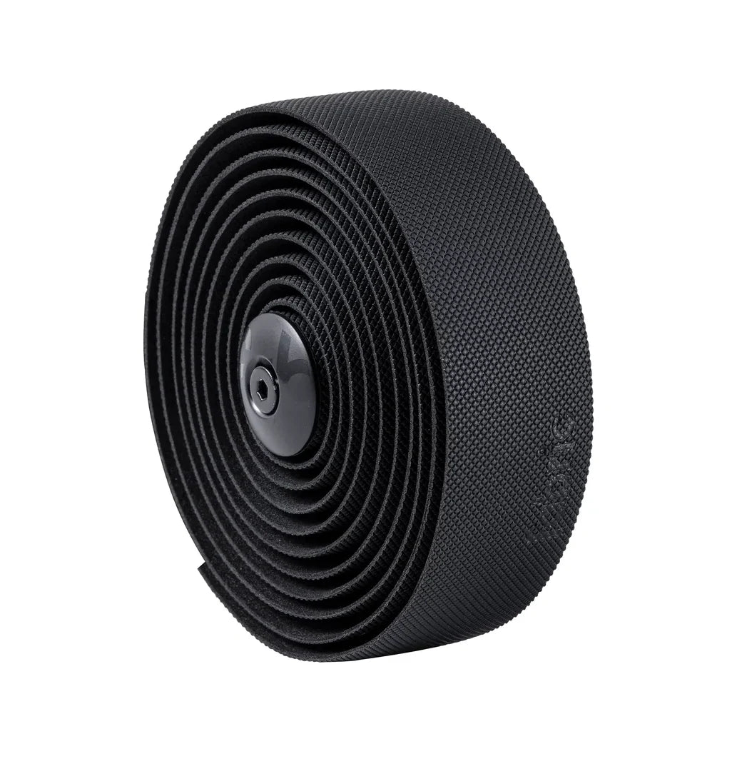 Fabric Knurl Gravel Bar Tape Black - musta 3,5 mm tankoteippi