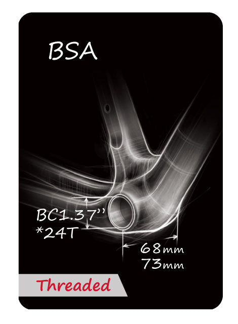 Token bottenfäste BSA - Shimano 24mm / SRAM GXP vev