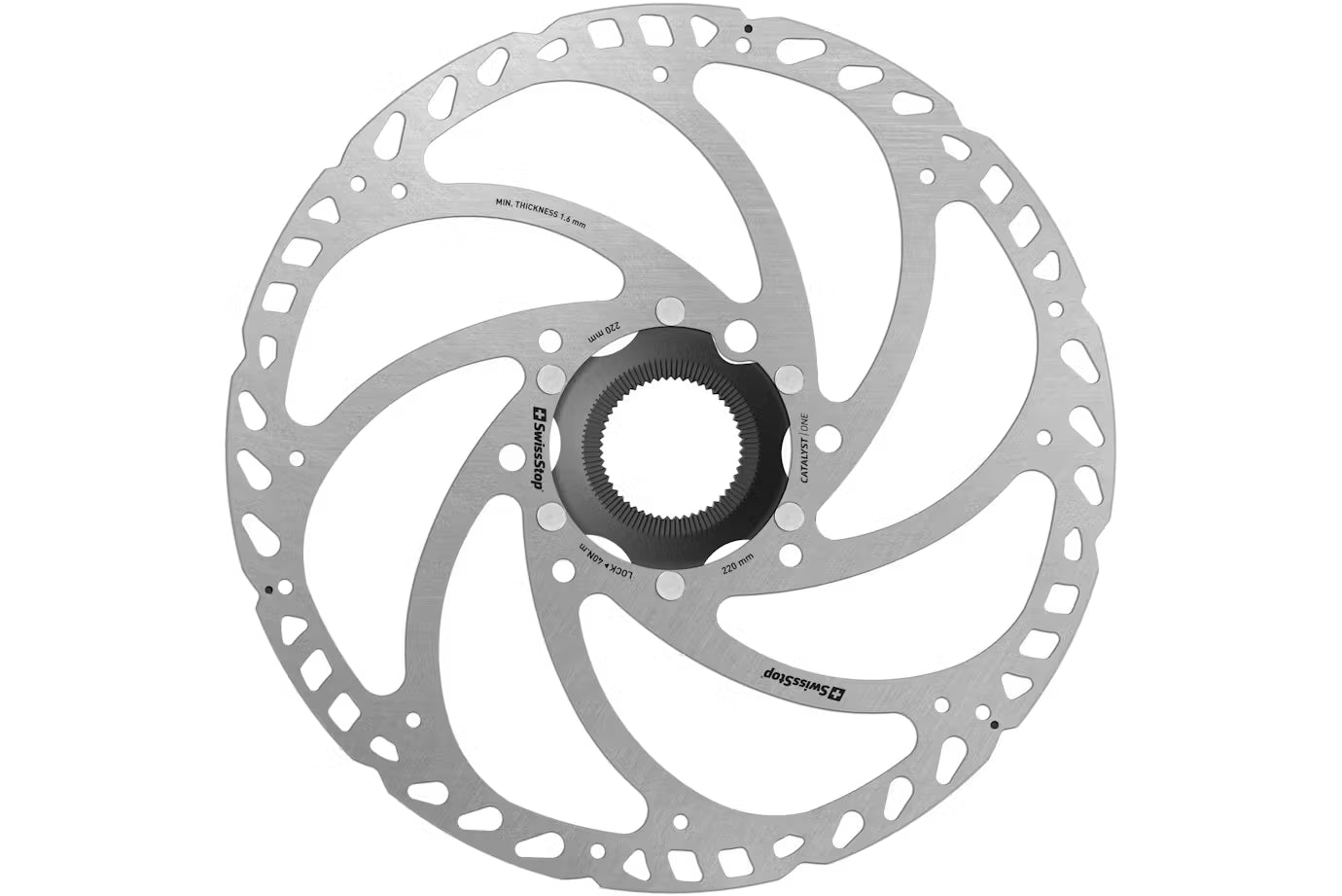 SwissStop Disc Brake Rotor Catalyst One Centerlock - jarrulvey
