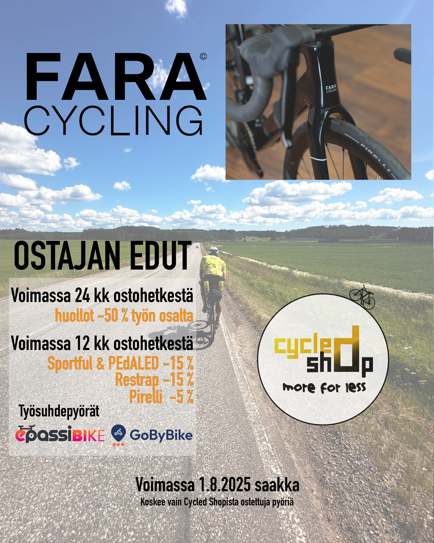 Fara F/Road Rival AXS ´24 - koko S 51 cm
