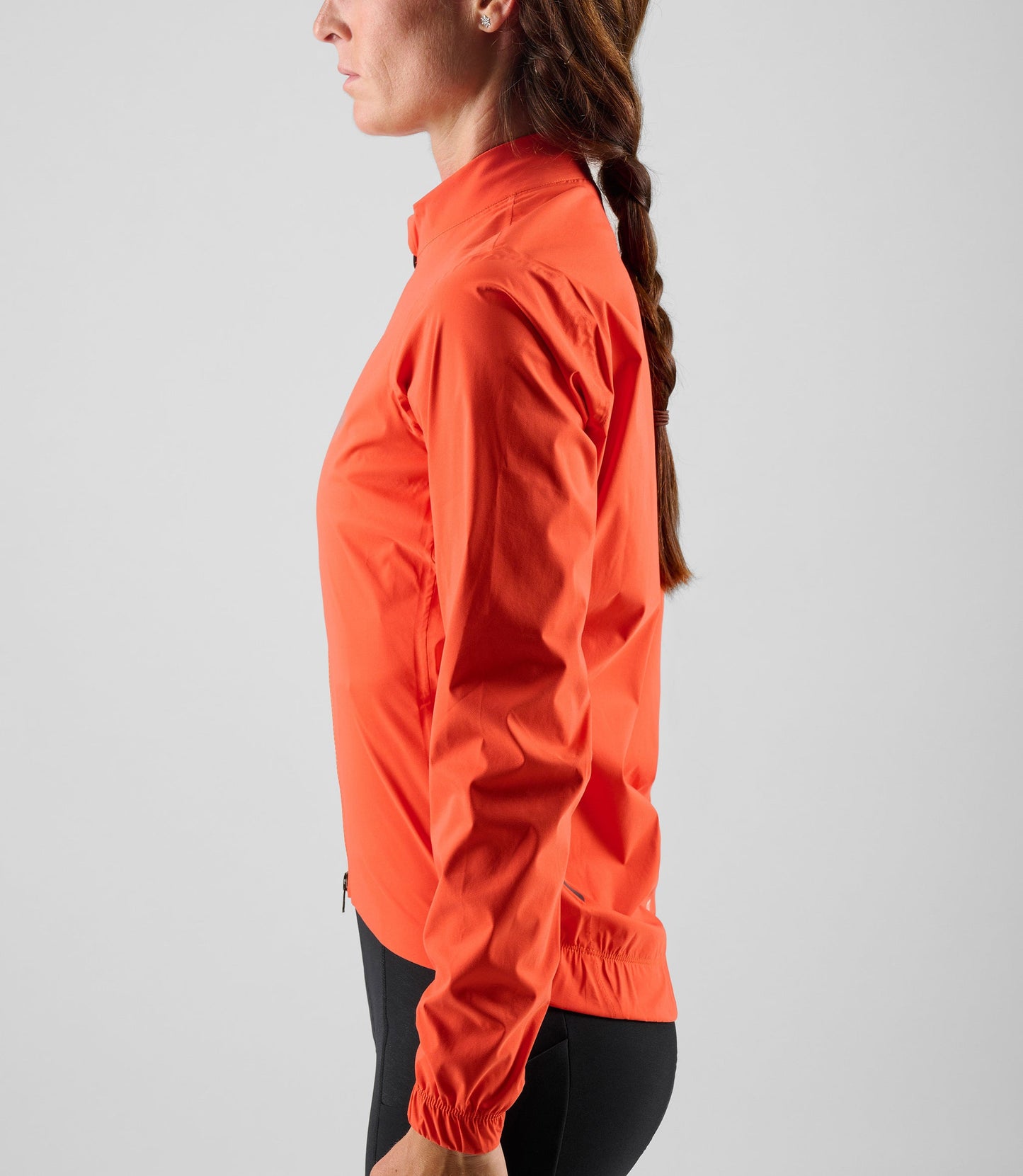 PEdALED Element Women's Waterproof Jacket Orange - naisten vedenpitävä pyöräilytakki