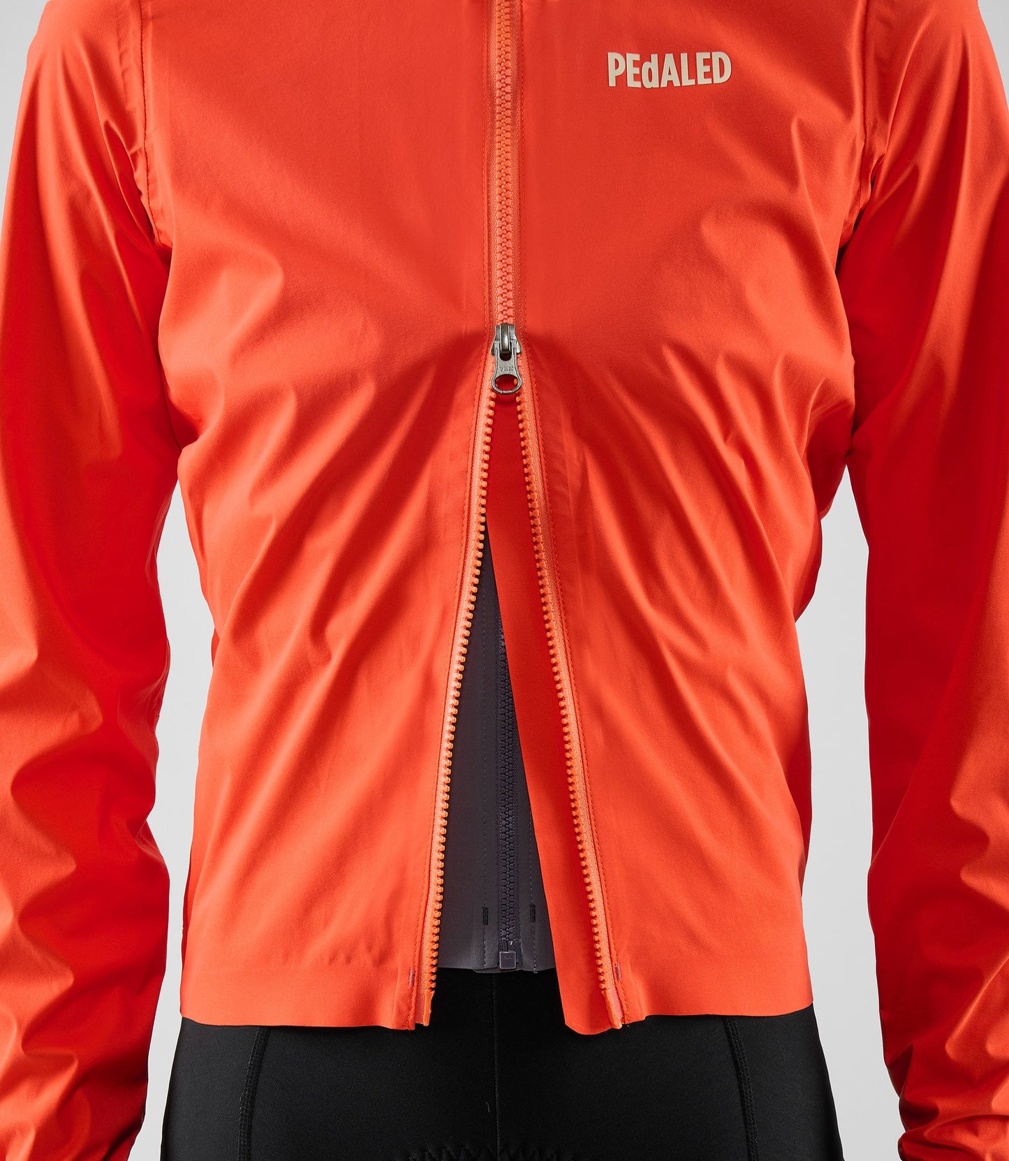 PEdALED Element Women's Waterproof Jacket Orange - naisten vedenpitävä pyöräilytakki
