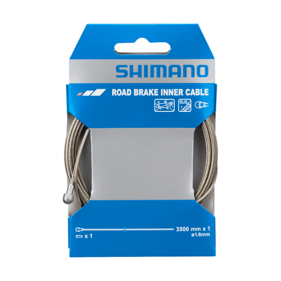 SHIMANO Jarruvaijeri ruostumaton 1,6 x 3500 mm - ROAD