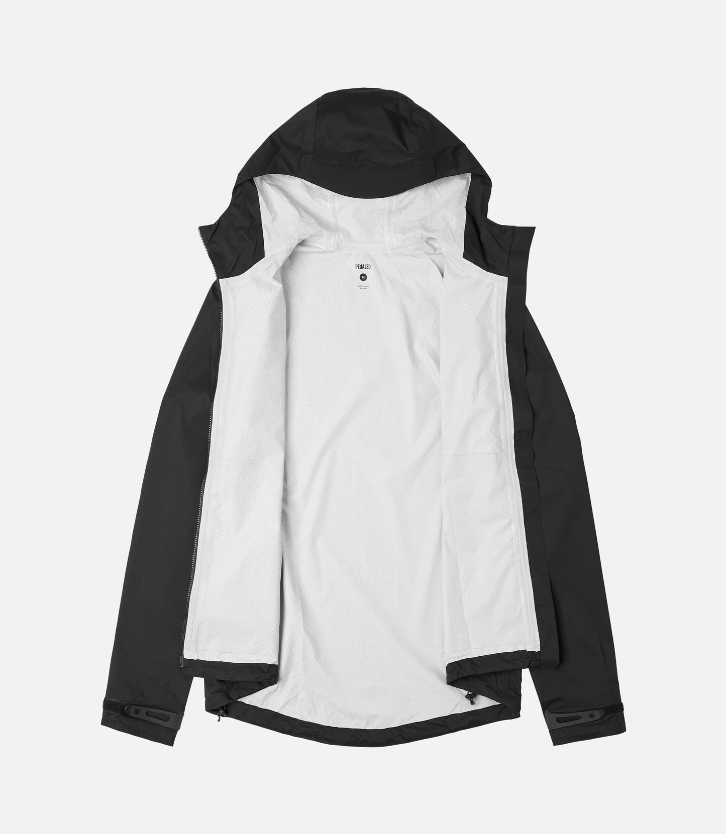 PEdALED ODYSSEY Shell Jacket Black - vedenpitävä pyöräilytakki