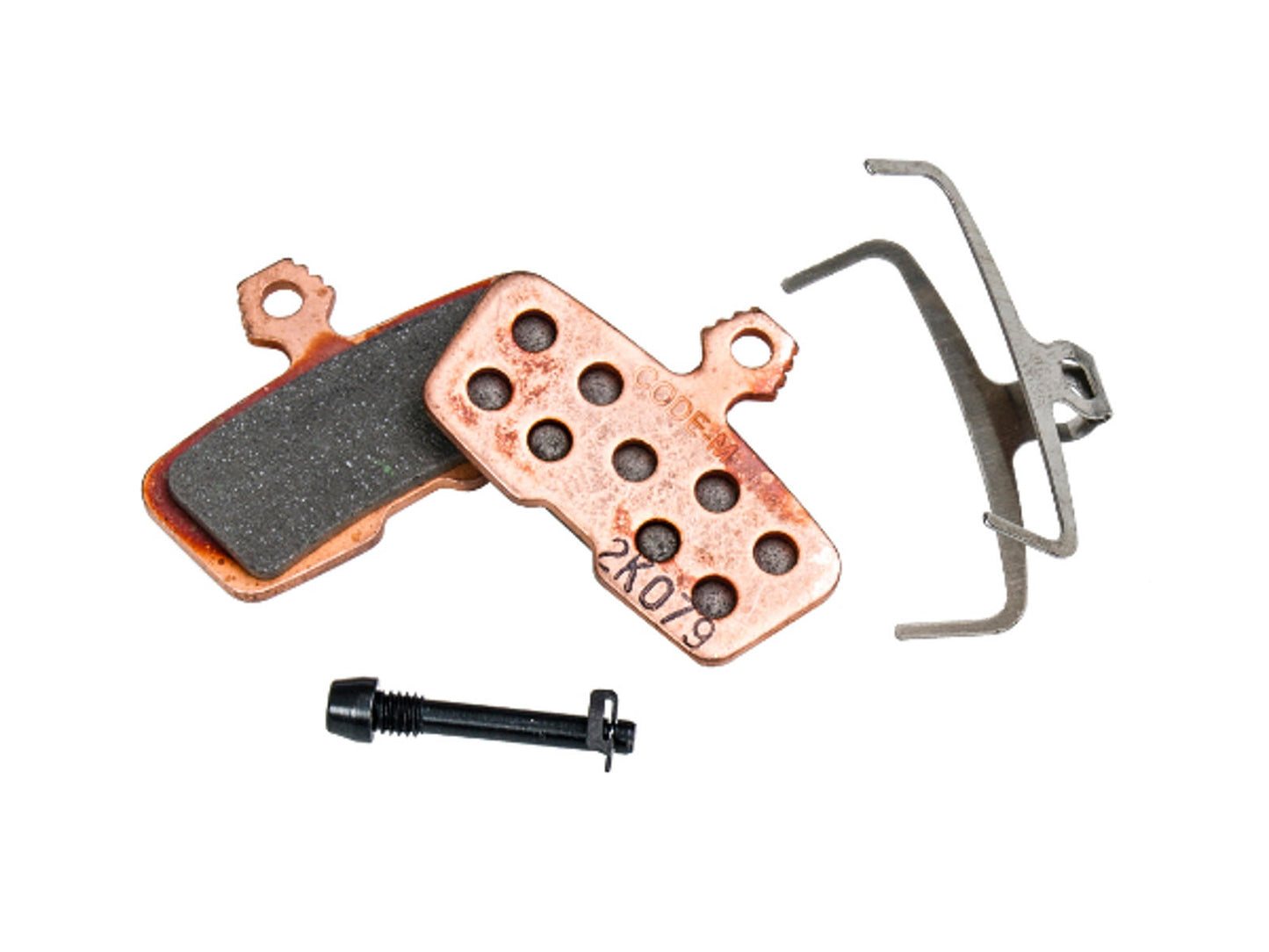 SRAM Disc brake pad For CODE 2011+,GUIDE RE,G2 RE,DB8/6/4,MOTIVE Metal sintered pad, Heavy Duty Steel plate 1 set (2 pads)