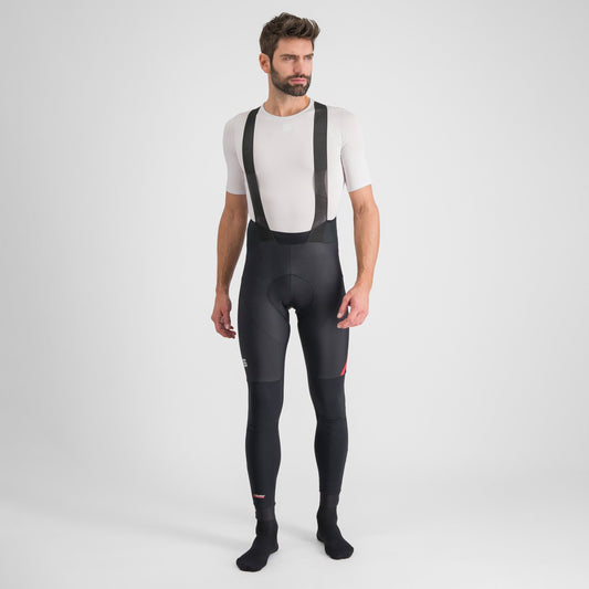 Sportiga Fiandre bibtight - vadderade cykelshorts för kallt väder