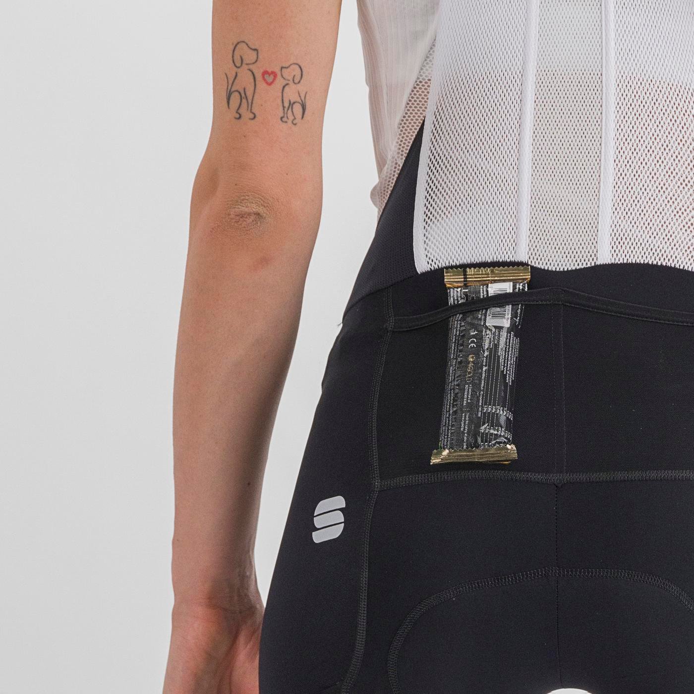 Sportful Supergiara W bibshort - lyhyet gravel-pyöräilyhousut naisille