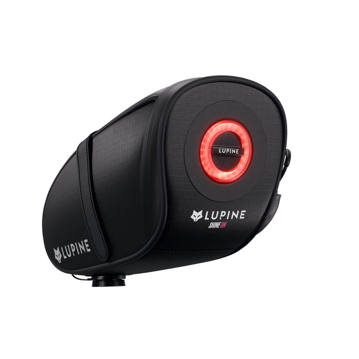Lupine UFO Saddlepack - satulalaukku 0,8 L valaisimella