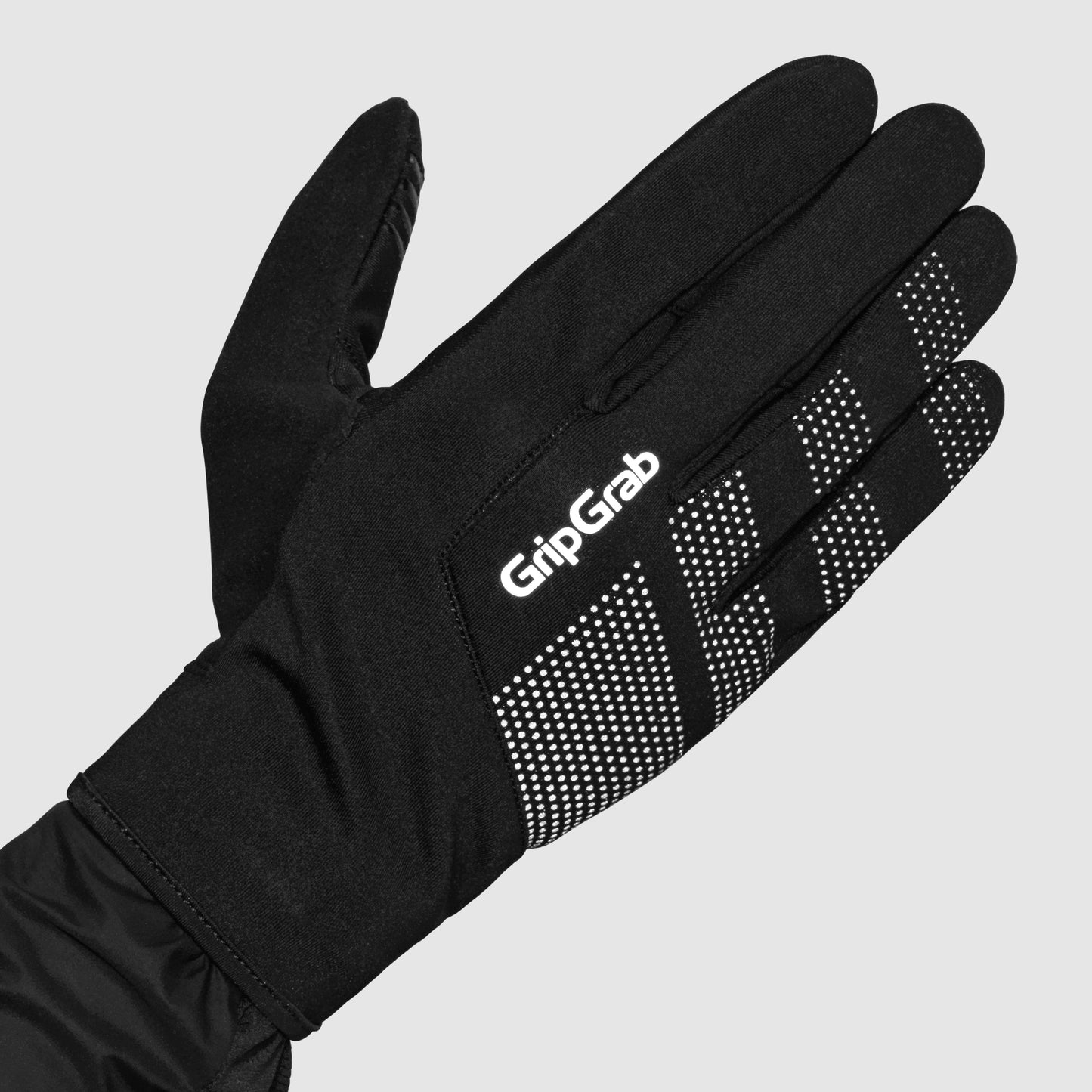 GripGrab RIDE 2 Windproof Spring-Autumn Gloves - mustat kolean kelin hanskat