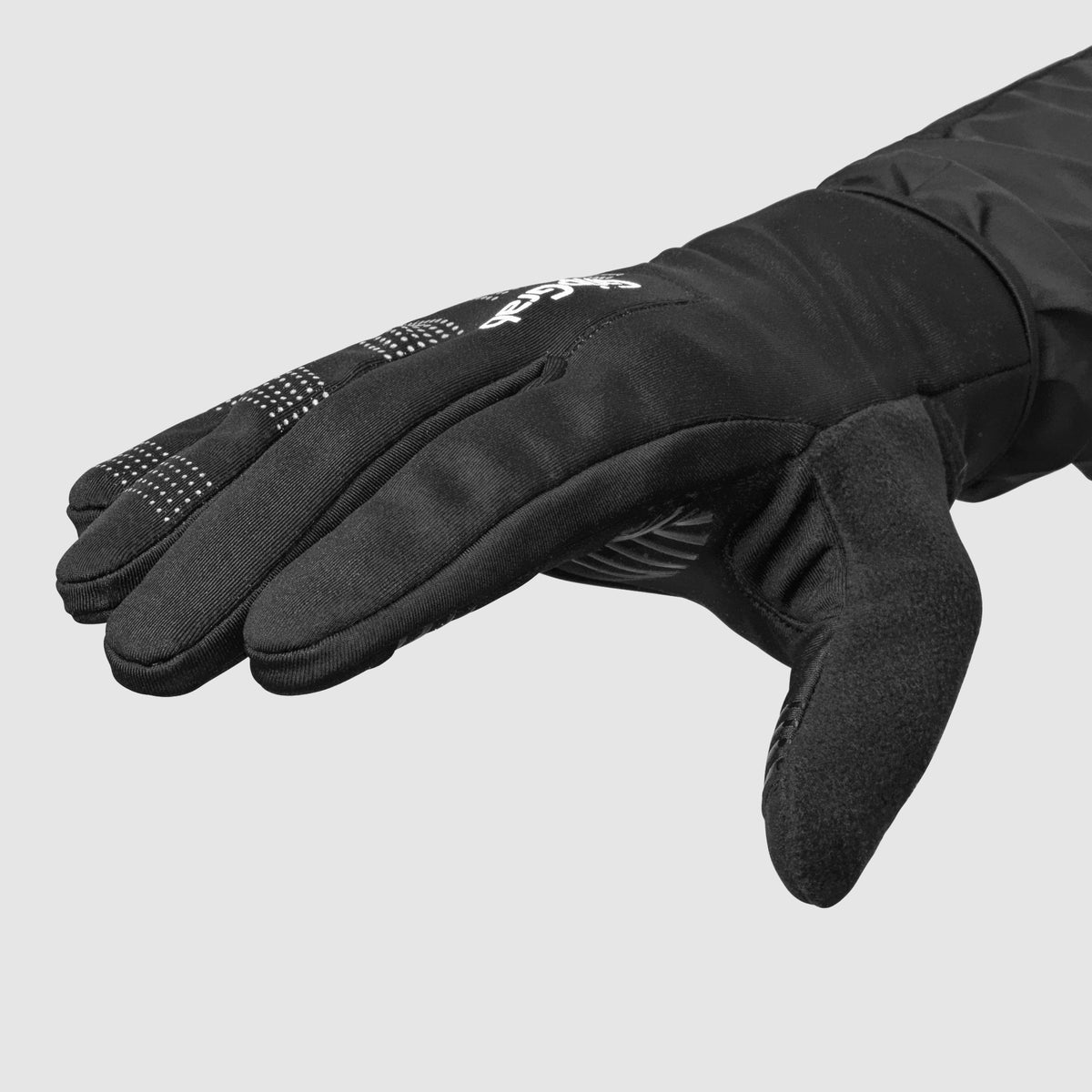 GripGrab RIDE 2 Windproof Spring-Autumn Gloves - mustat kolean kelin hanskat
