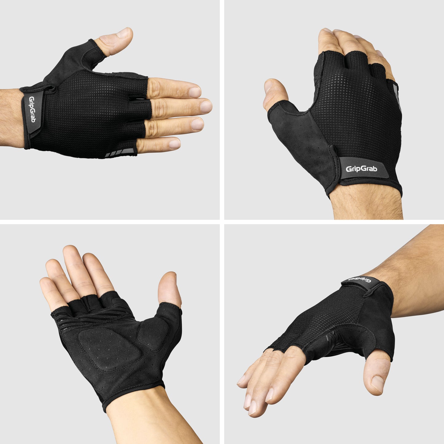 GripGrab EXPLR Padded Short Finger Summer Gloves - pyöräilyhanska