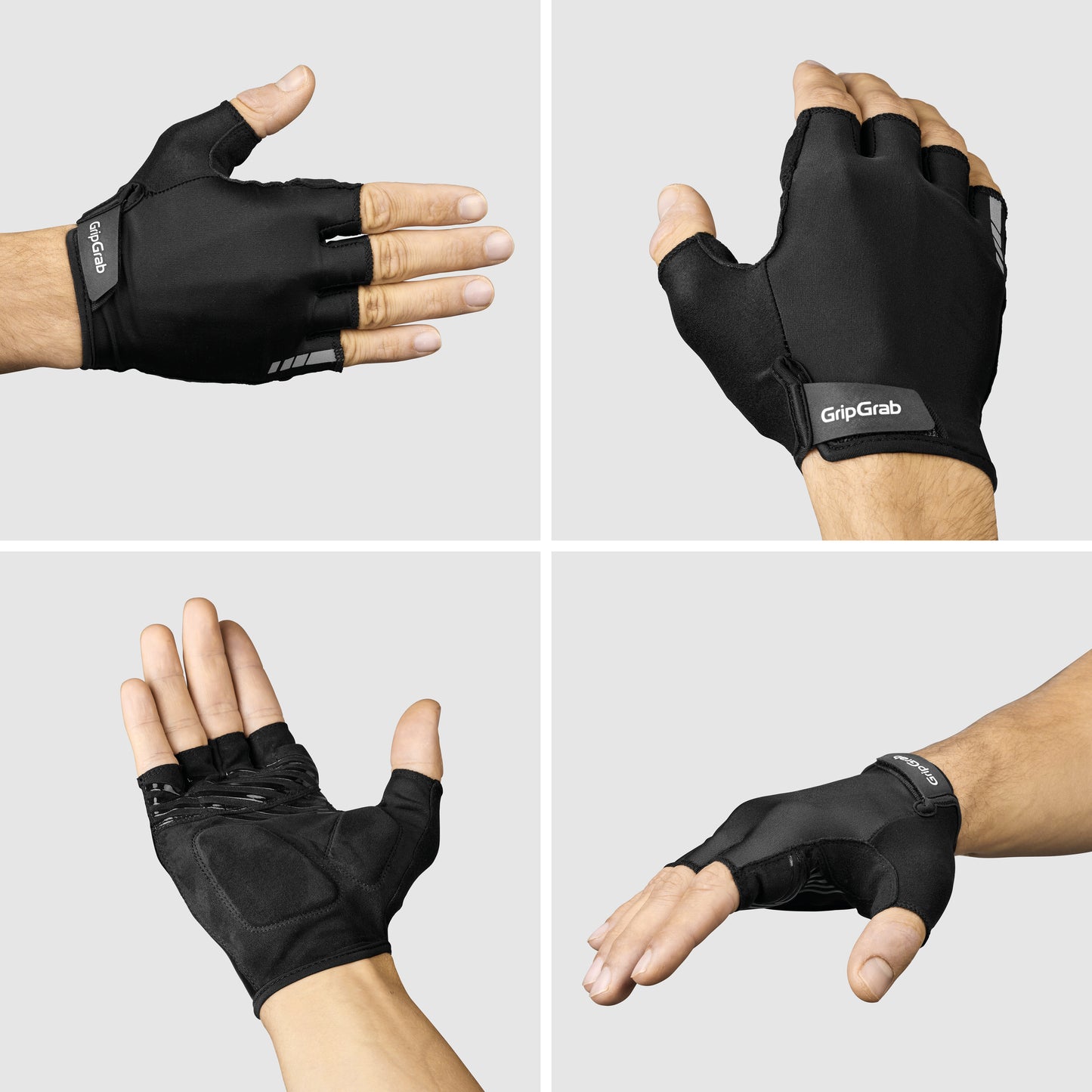 GripGrab RIDE Padded Short Finger Summer Gloves - pyöräilyhanska