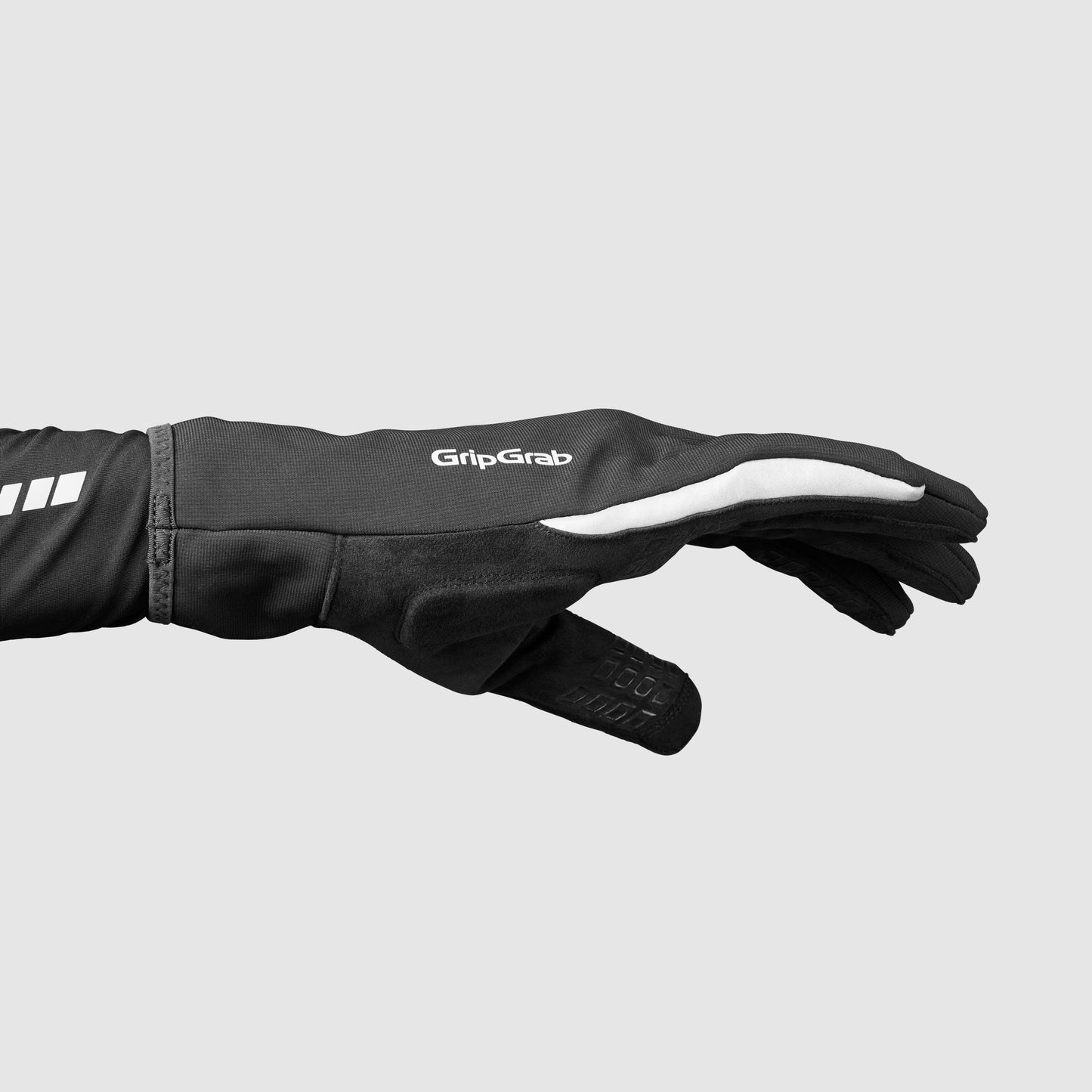GripGrab PACR Windproof Spring-Autumn Gloves - mustat kolean kelin hanskat