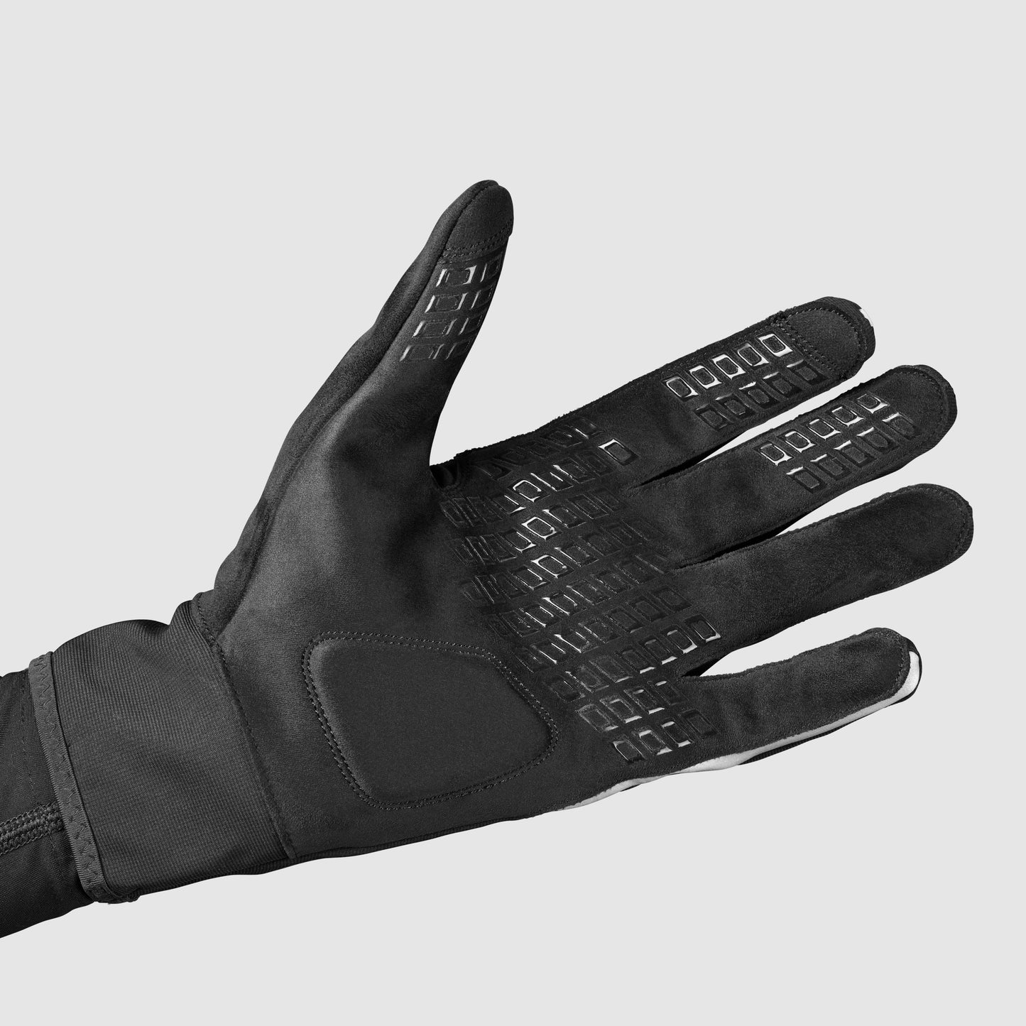 GripGrab PACR Windproof Spring-Autumn Gloves - mustat kolean kelin hanskat