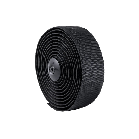 Fabric Knurl Bar Tape Black - musta 2,5 mm tankoteippi