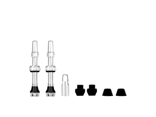 MUC-OFF slanglösa ventilsats V. 2.0 60 mm - rött slanglösa ventilpar