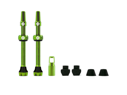 MUC-OFF slanglösa ventilsats V. 2.0 60 mm - rött slanglösa ventilpar