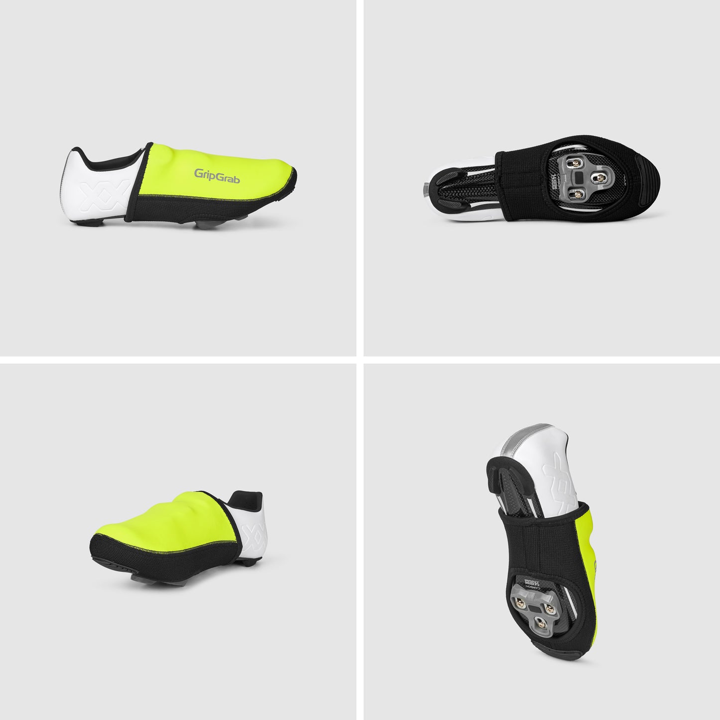 GripGrab PACR Windproof Road Toe Covers Hi-Vis - varvassuoja