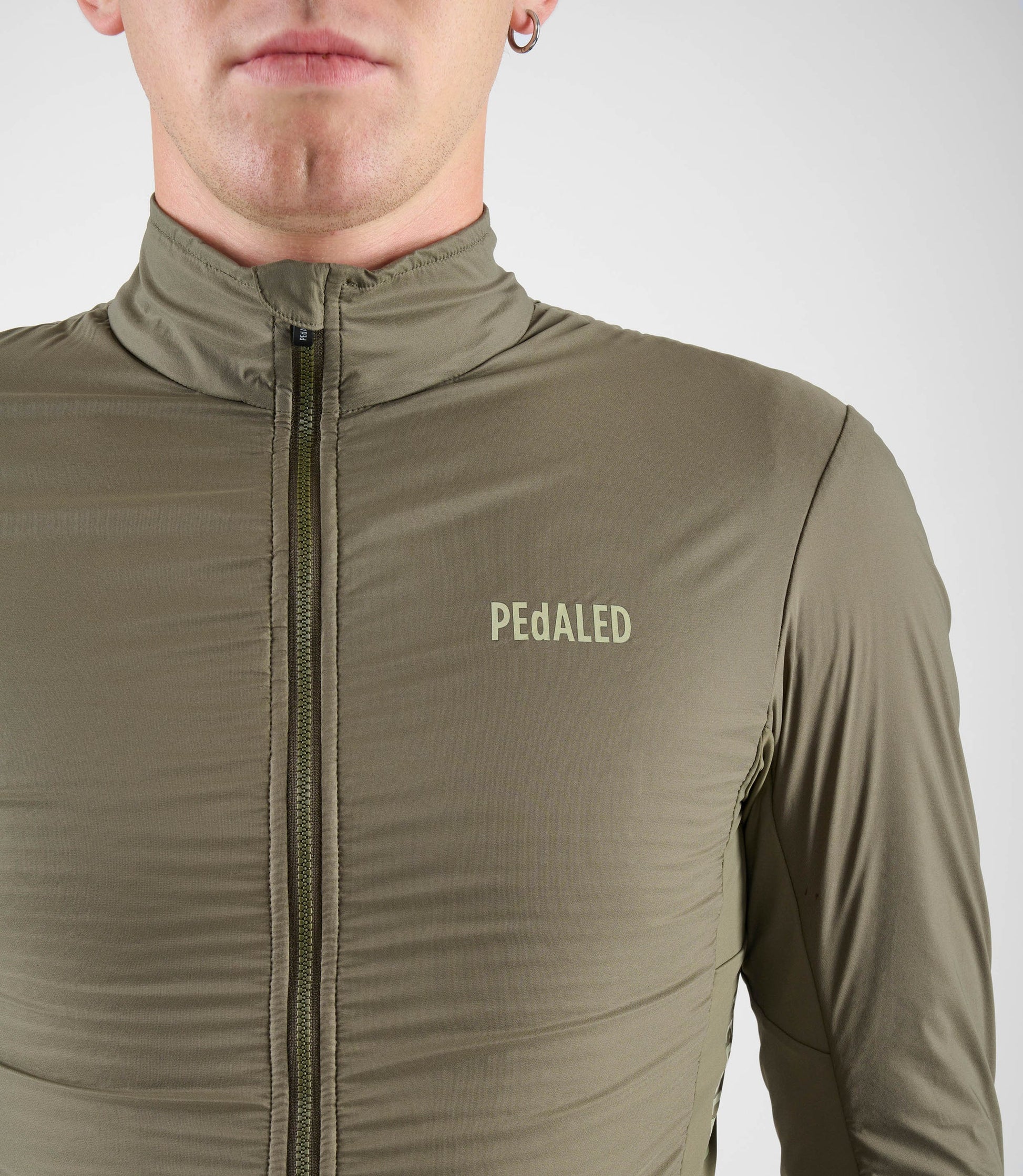 PEdALED ELEMENT Alpha® Jacket Green - winter jacket for cycling
