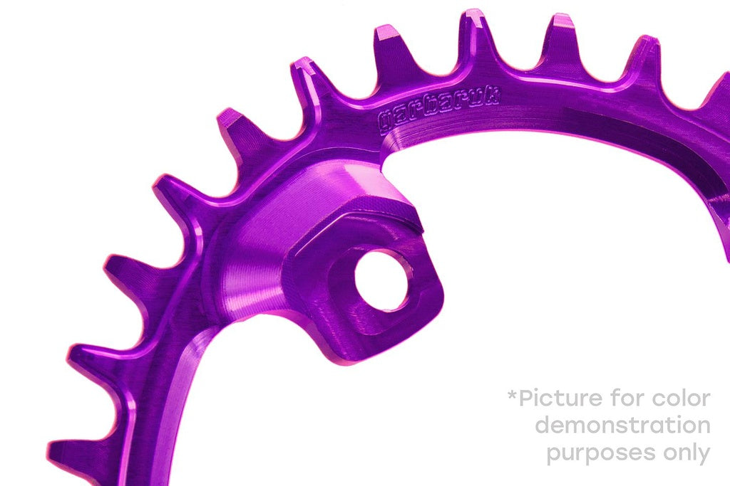 Garbaruk chainring for Shimano GRX - ovaali eturatas