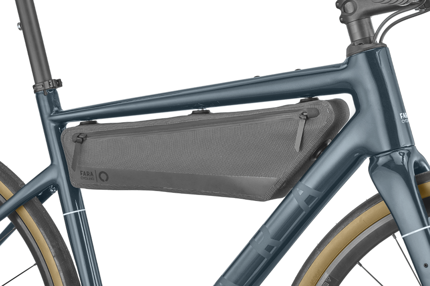 Fara Integrated Frame Bag - integroitu runkolaukku Fara All-Road ja Gravel-malleihin