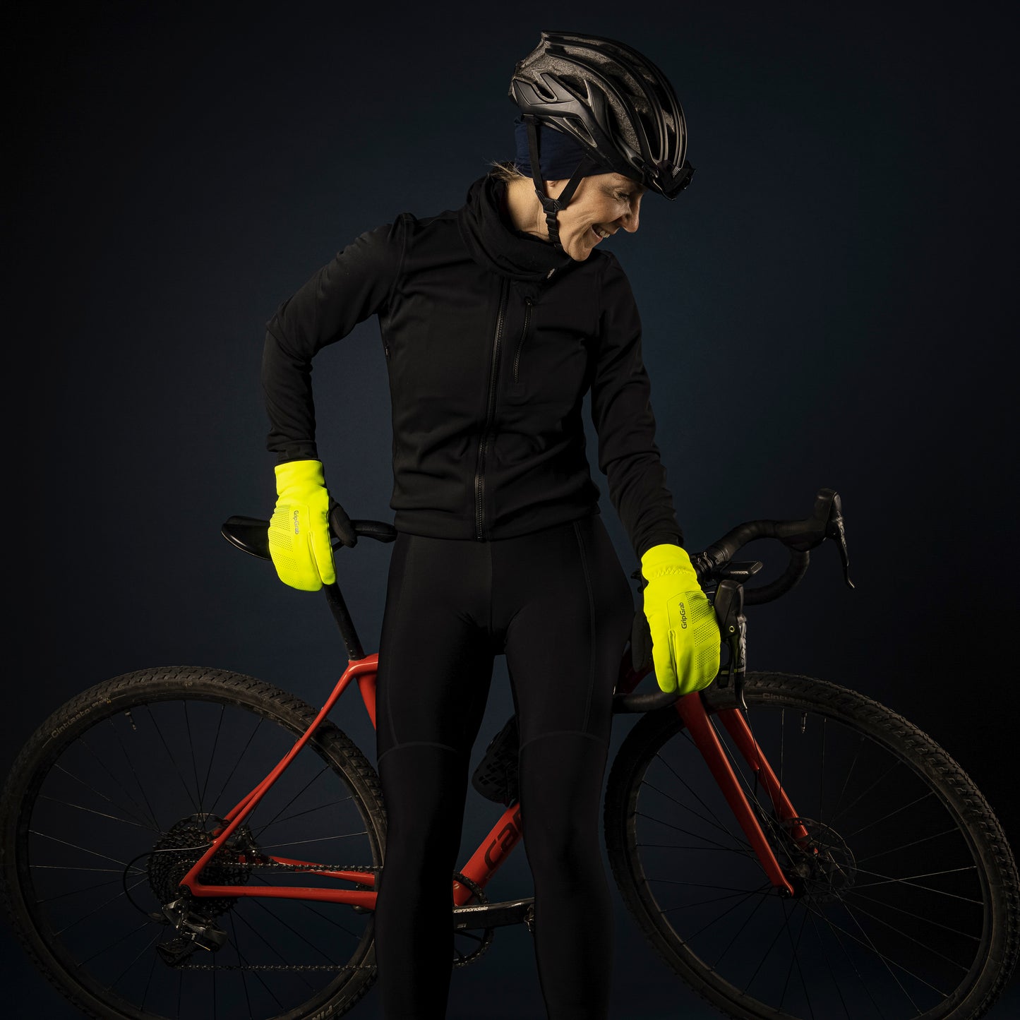 GripGrab Multifunctional Merino Neck Warmer - musta kauluri