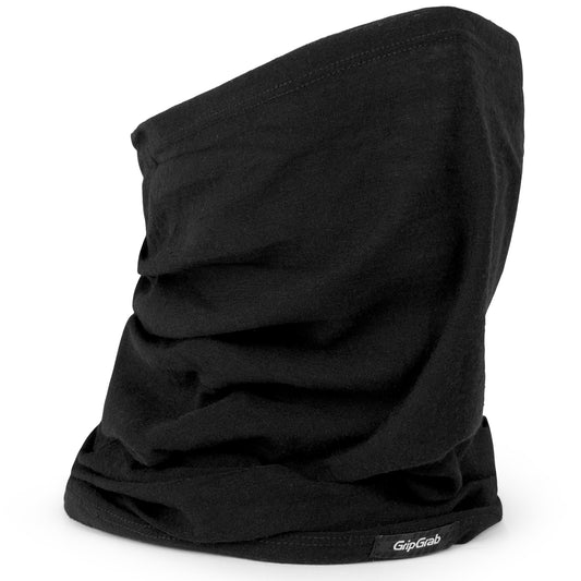 GripGrab Multifunctional Merino Neck Warmer - musta kauluri