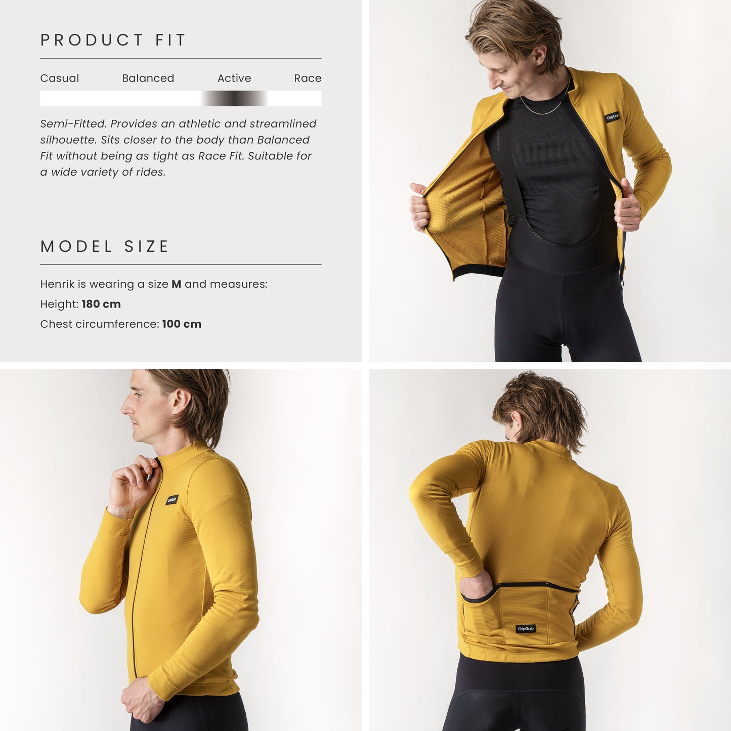 GripGrab EXPLR Merinotech Thermal Long Sleeve Jersey - pitkähihainen pyöräilypaita