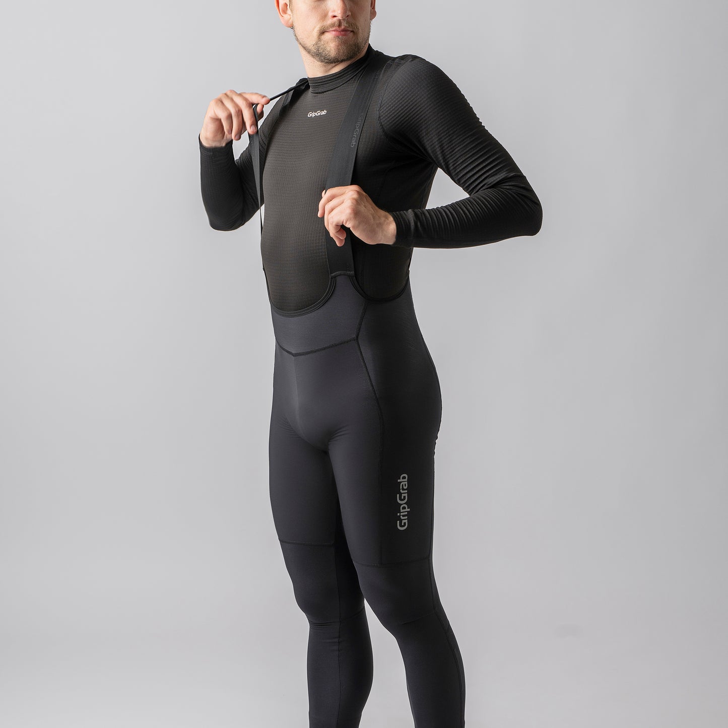 GripGrab PACR Thermal Bib Tights No Pad - pehmusteeton pitkä bibsi