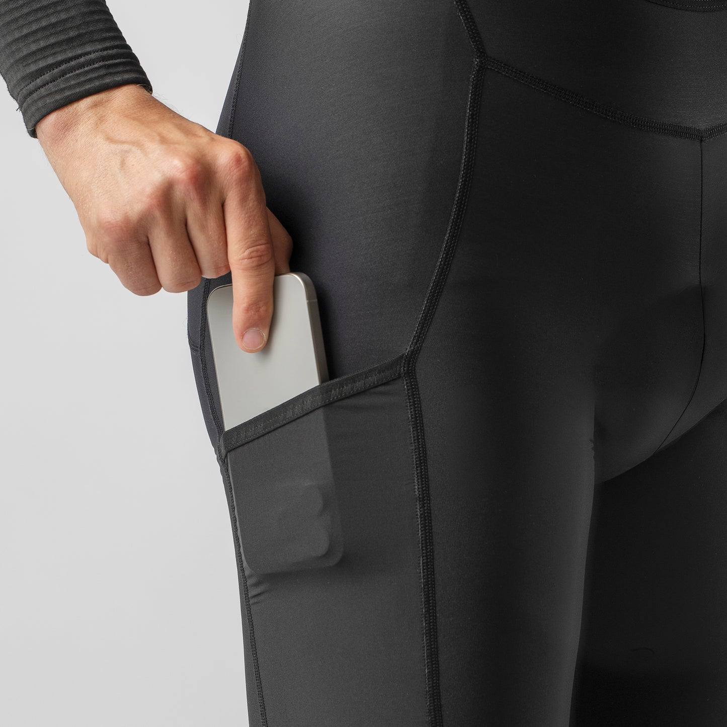 GripGrab PACR Thermal Bib Tights No Pad - pehmusteeton pitkä bibsi