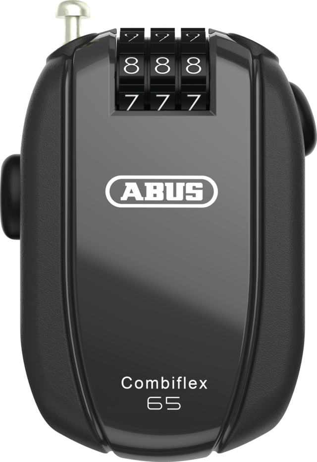 ABUS Combiflex Break- 65 cm vaijerilukko musta